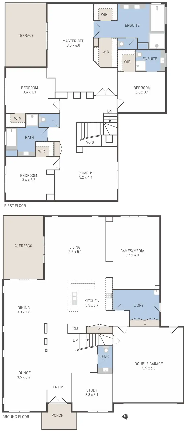 Floorplan of Homely house listing, 14 Kororoit Approach, Caroline Springs VIC 3023