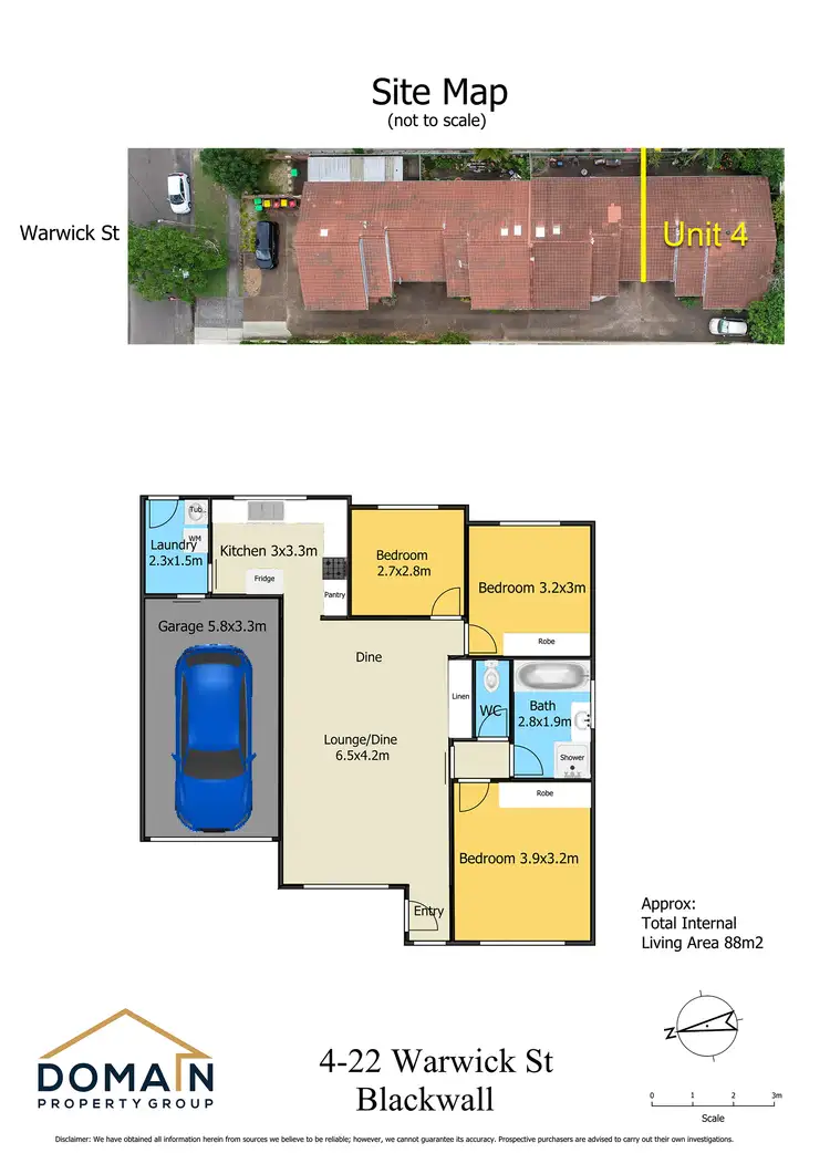 Floorplan of Homely house listing, 4/22 Warwick Street, Blackwall NSW 2256