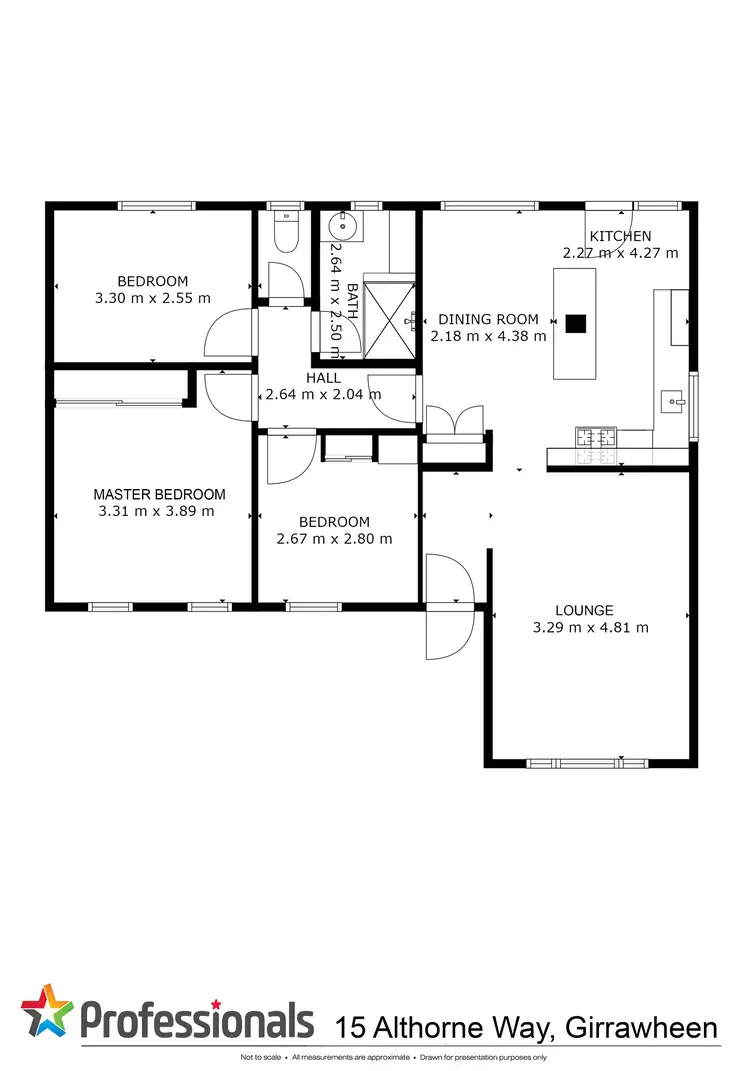 Floorplan of Homely house listing, 15 Althorne Way, Girrawheen WA 6064