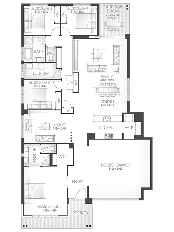 Floorplan of Homely house listing, 5 Killara Boulevard, Logan Reserve QLD 4133