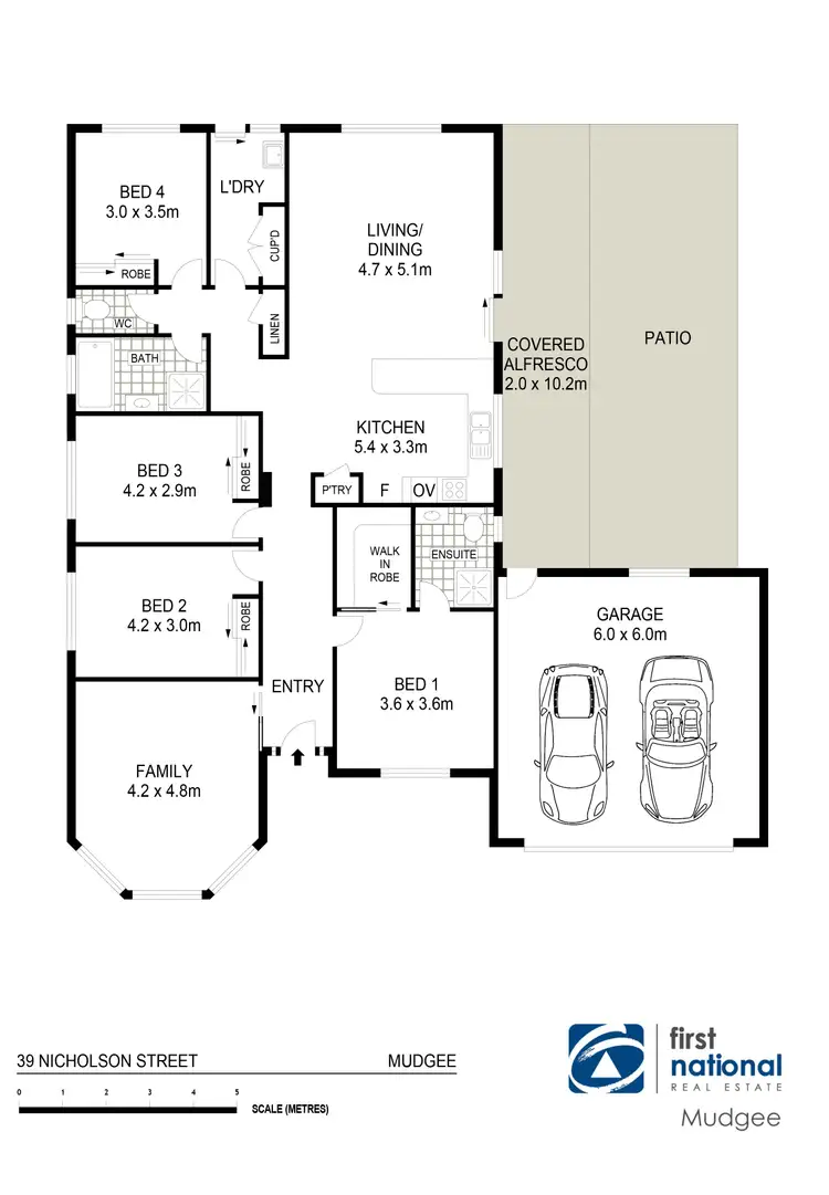 Floorplan of Homely house listing, 39 Nicholson Street, Mudgee NSW 2850