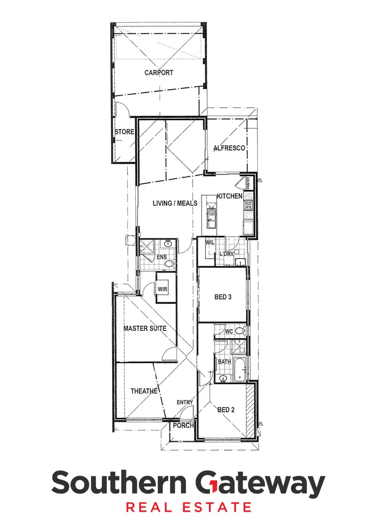 Floorplan of Homely house listing, 9 Thaxted Street, Wellard WA 6170