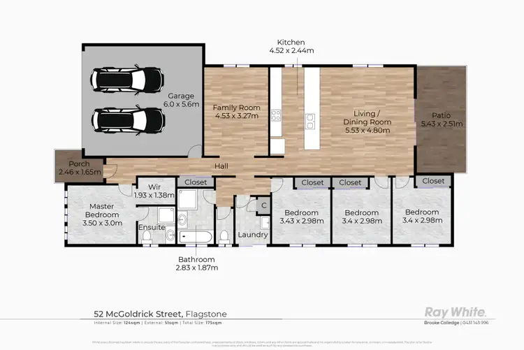 Floorplan of Homely house listing, 52 Mcgoldrick Street, Flagstone QLD 4280