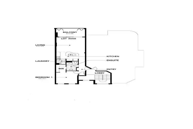Floorplan of Homely apartment listing, 6/3208 Central Place, Carrara QLD 4211