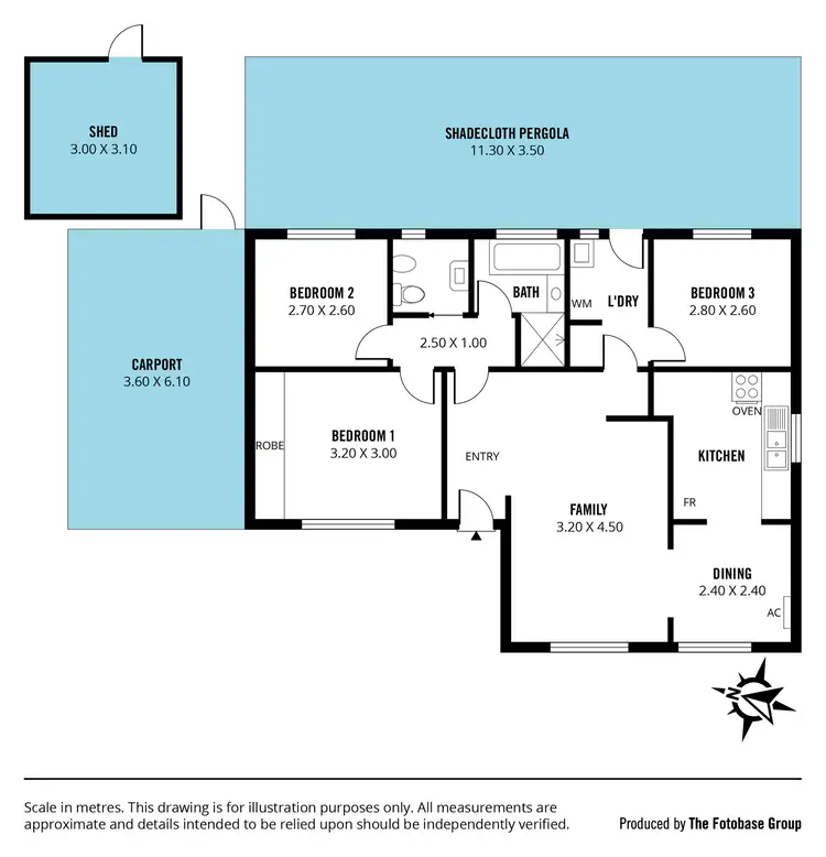 Floorplan of Homely house listing, 17 Andrew Court, Aberfoyle Park SA 5159