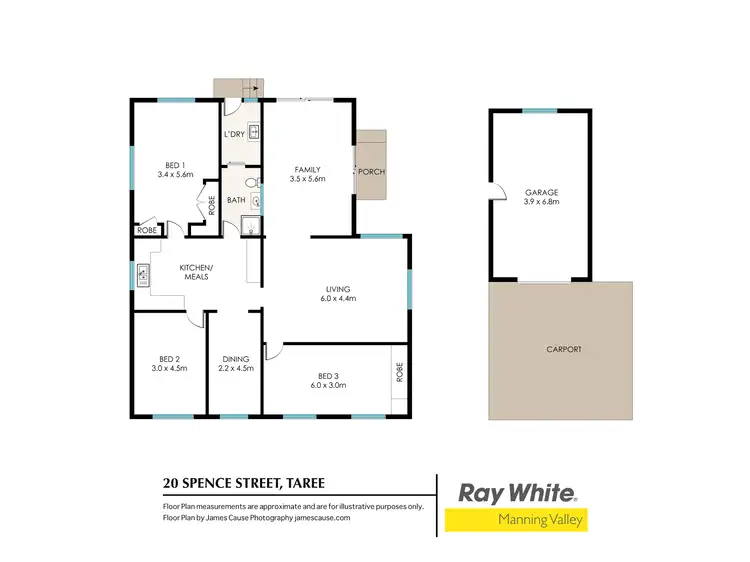 Floorplan of Homely house listing, 20 Spence Street, Taree NSW 2430