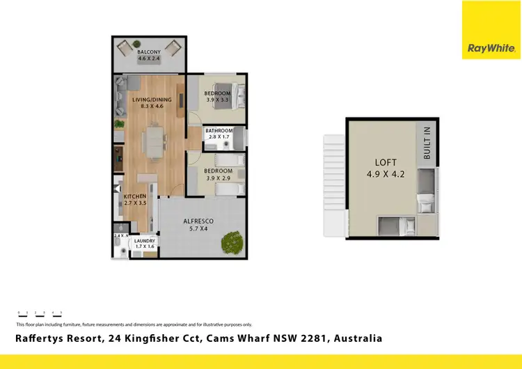 Floorplan of Homely house listing, 24 Kingfisher Circuit, Cams Wharf NSW 2281