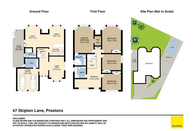 Floorplan of Homely house listing, 47 Skipton Lane, Prestons NSW 2170