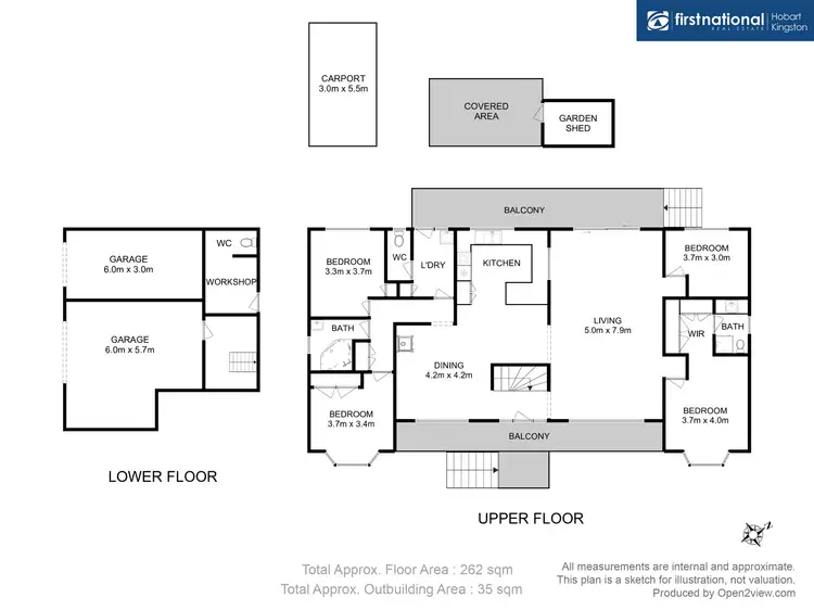 Floorplan of Homely house listing, 12 Cemetery Road, Dover TAS 7117