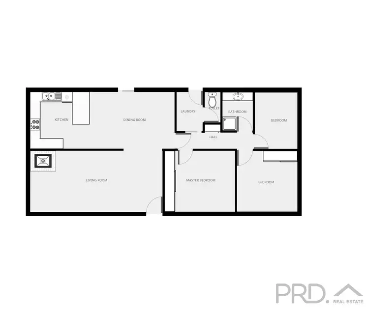 Floorplan of Homely house listing, 635 Wentworth Road, Yelta VIC 3505