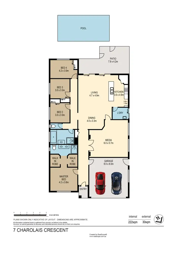 Floorplan of Homely house listing, 7 Charolais Crescent, Upper Kedron QLD 4055
