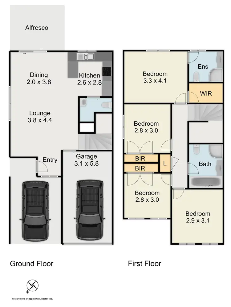 Floorplan of Homely house listing, 8B Mavis Street, Rooty Hill NSW 2766