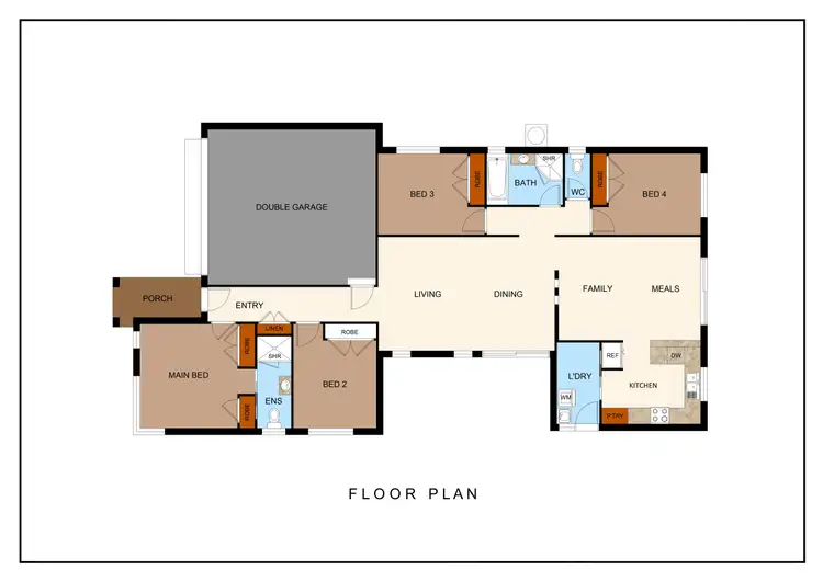 Floorplan of Homely house listing, 10 Stanley Avenue, Middleton Grange NSW 2171