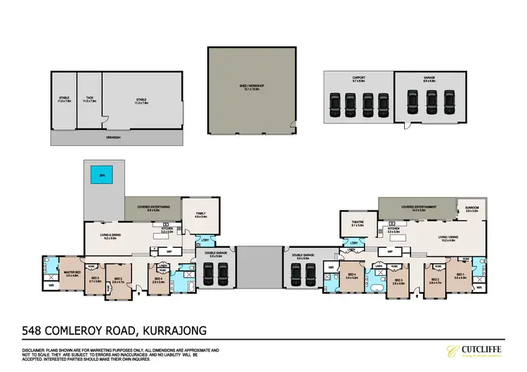 Floorplan of Homely rural property listing, 548 Comleroy Road, Kurrajong NSW 2758