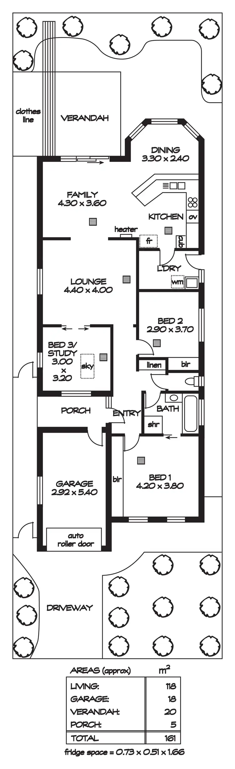 Floorplan of Homely house listing, 30 Nella Dan Court, Greenwith SA 5125