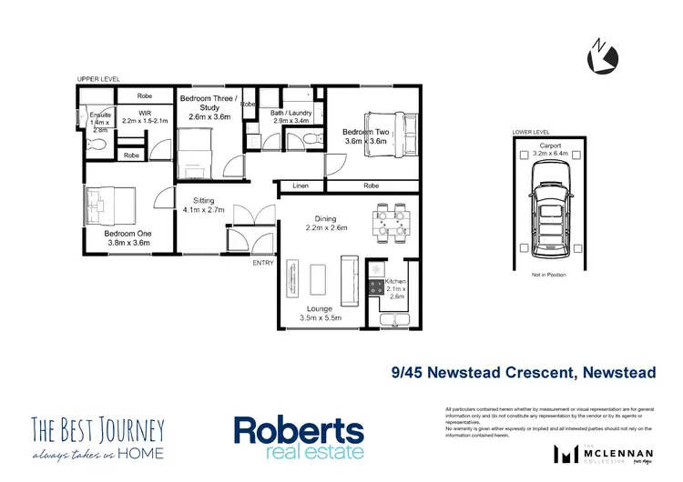 Floorplan of Homely house listing, 9/45 Newstead Crescent, Newstead TAS 7250