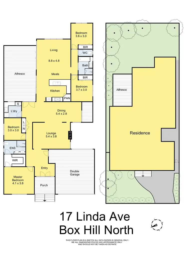 Floorplan of Homely house listing, 17 Linda Avenue, Box Hill North VIC 3129