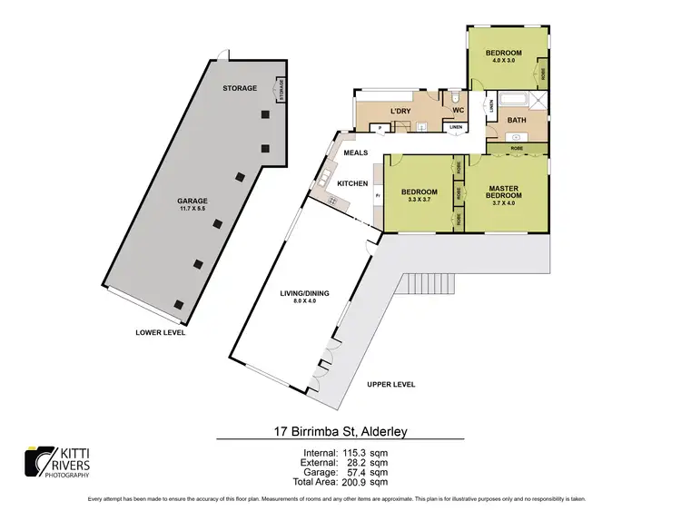 Floorplan of Homely house listing, 17 Birrimba Street, Alderley QLD 4051