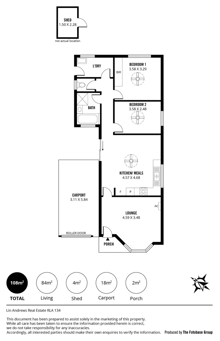 Floorplan of Homely house listing, 3/118-122 McIntyre Road, Gulfview Heights SA 5096