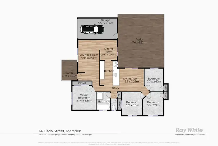 Floorplan of Homely house listing, 14 Lizda Street, Marsden QLD 4132