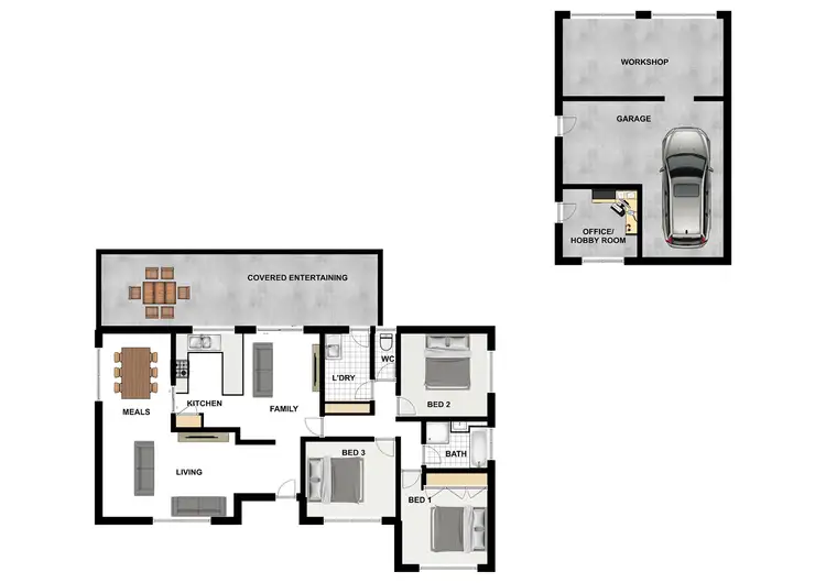 Floorplan of Homely house listing, 3 Duncombe Street, Durack QLD 4077