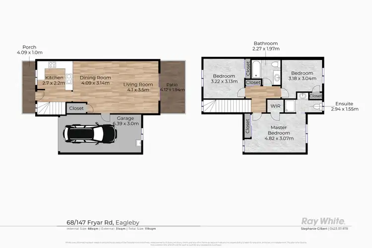 Floorplan of Homely house listing, 68/147 Fryar Road, Eagleby QLD 4207