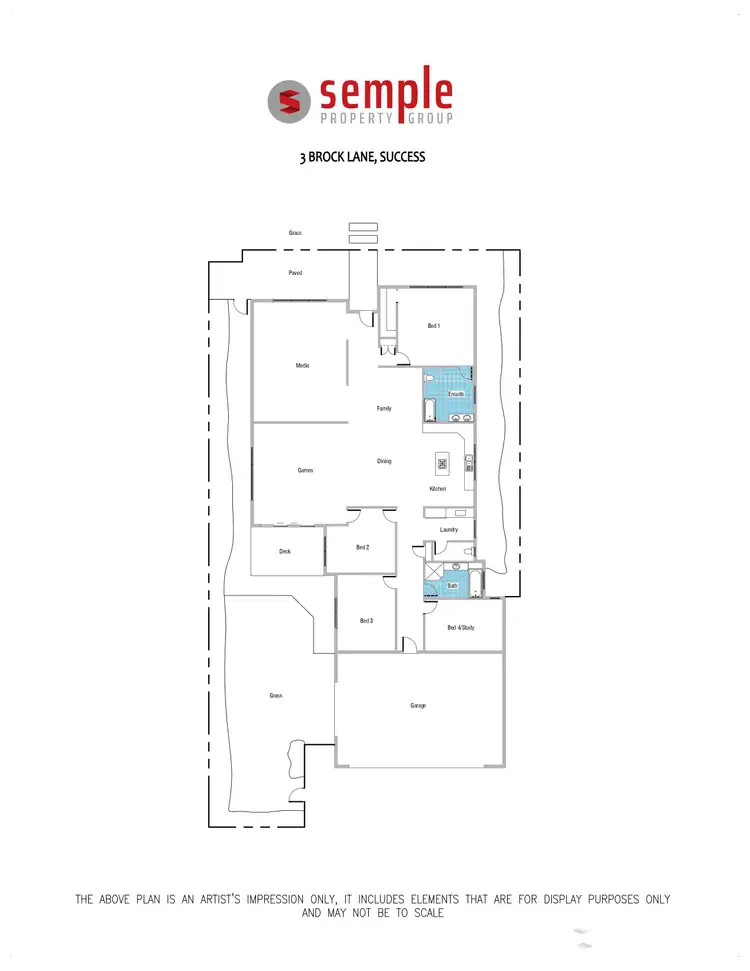 Floorplan of Homely house listing, 3 Brock Lane, Success WA 6164