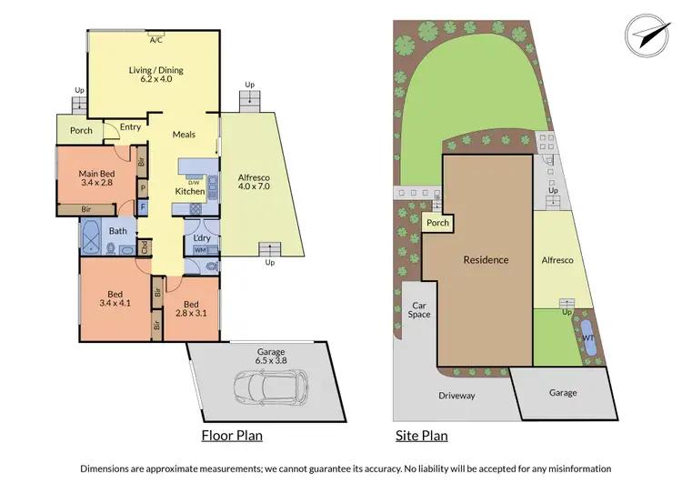 Floorplan of Homely unit listing, 1/1762 Ferntree Gully road, Ferntree Gully VIC 3156