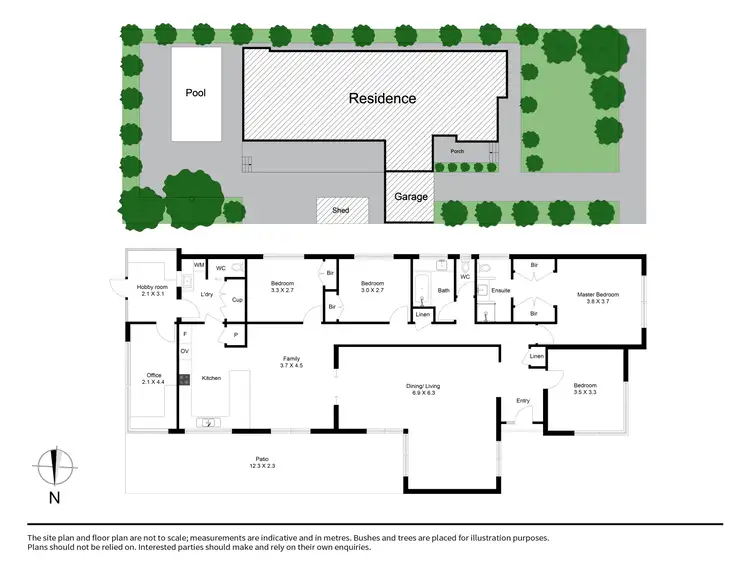 Floorplan of Homely house listing, 24 Crosby Drive, Glen Waverley VIC 3150