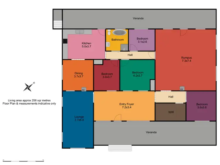 Floorplan of Homely rural property listing, 2137 Mitchell Highway, Vittoria NSW 2799
