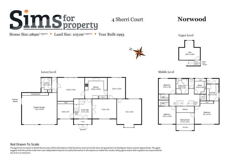 Floorplan of Homely house listing, 4 Sherri Court, Norwood TAS 7250