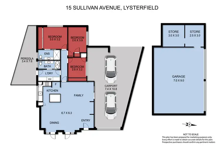 Floorplan of Homely house listing, 15 Sullivan Avenue, Lysterfield VIC 3156