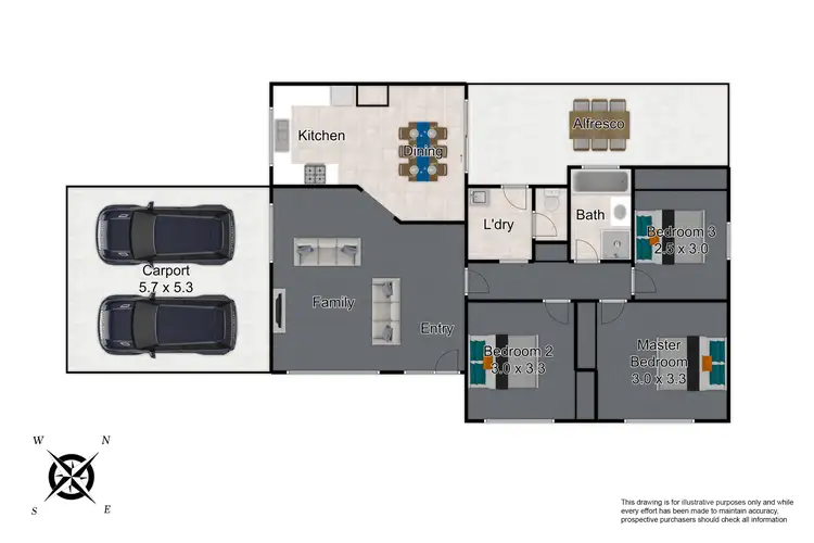 Floorplan of Homely house listing, 49 Huntington Drive, Hampton Park VIC 3976