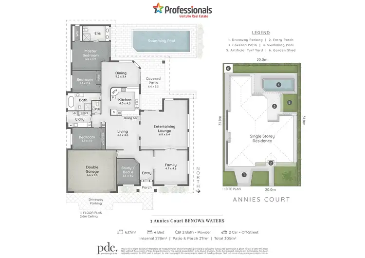 Floorplan of Homely house listing, 3 Annies Court, Benowa Waters QLD 4217