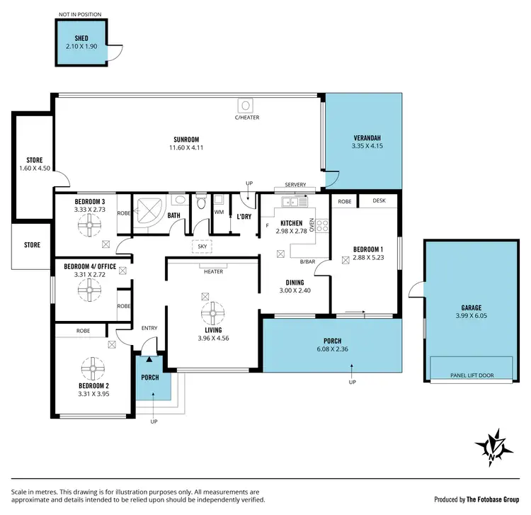 Floorplan of Homely house listing, 3 Ringwood Road, Morphett Vale SA 5162