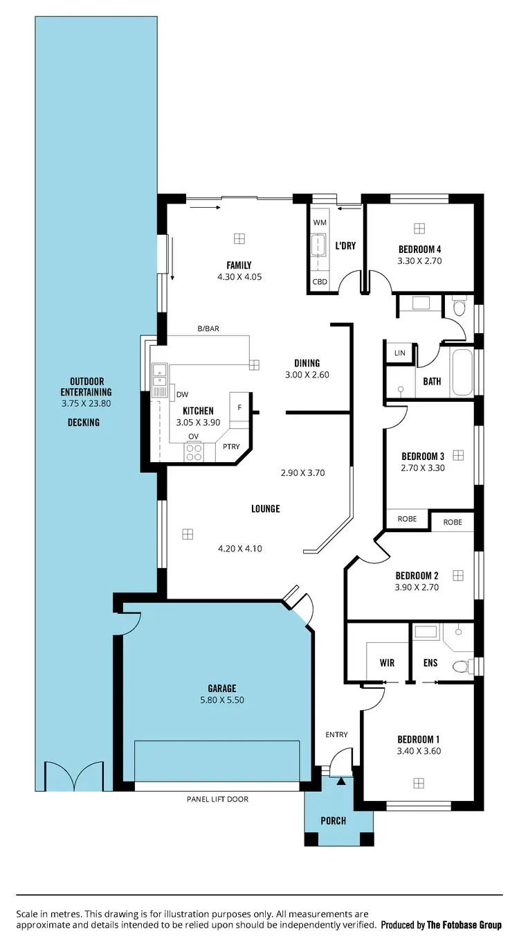 Floorplan of Homely house listing, 9 Hawksnest Avenue, Seaford Rise SA 5169