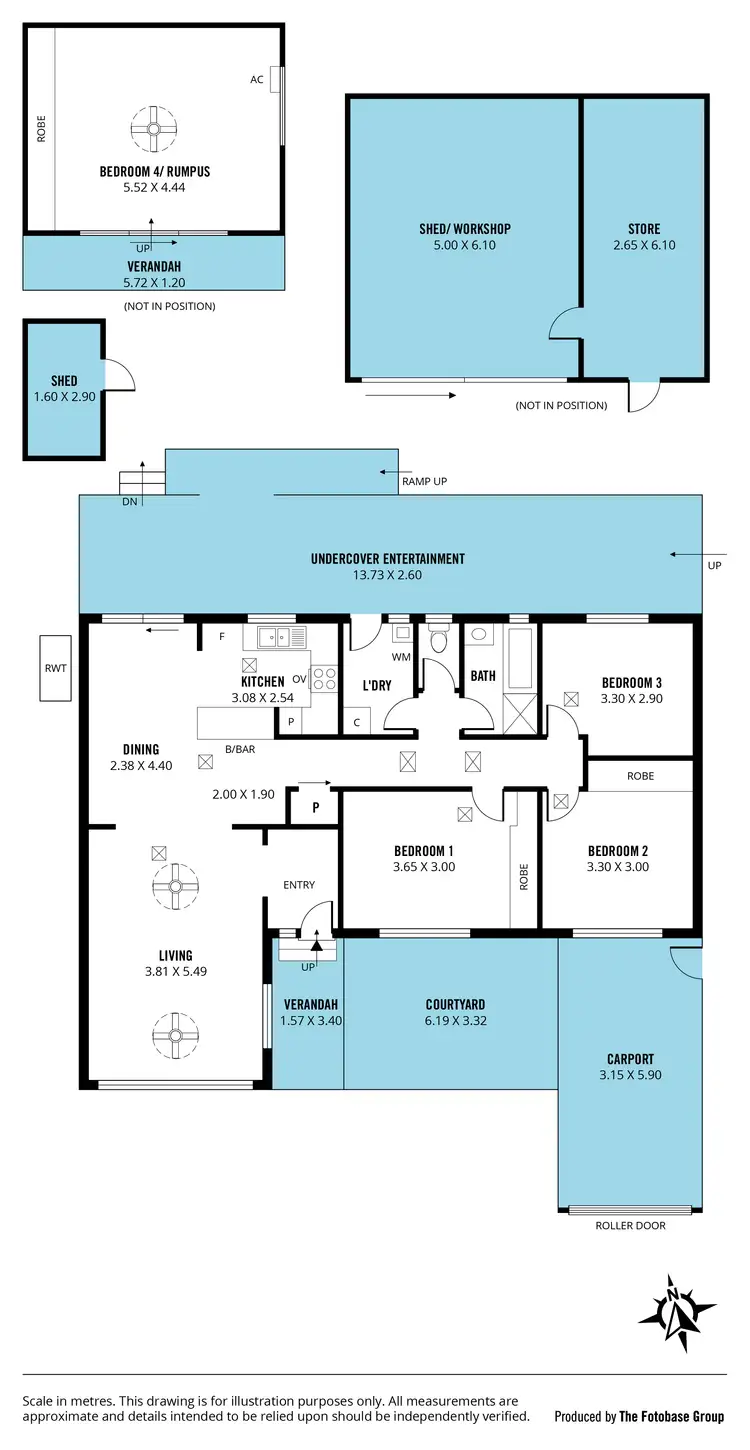 Floorplan of Homely house listing, 10 Flotilla Street, Seaford SA 5169