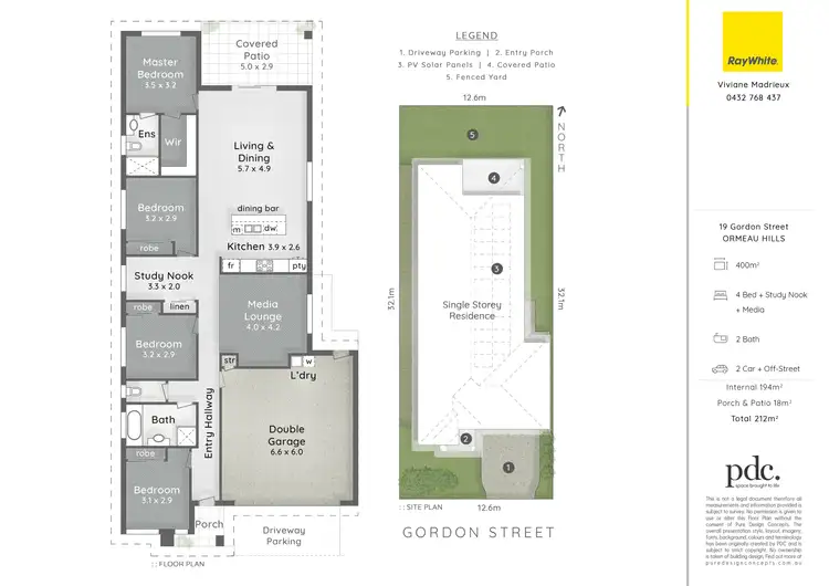 Floorplan of Homely house listing, 19 Gordon Street, Ormeau Hills QLD 4208