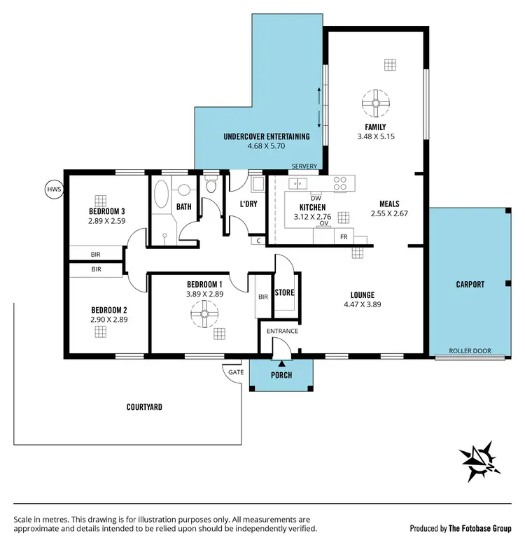 Floorplan of Homely house listing, 5 Jade Court, Flagstaff Hill SA 5159