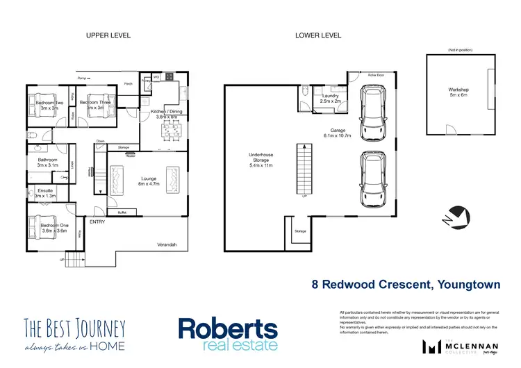 Floorplan of Homely house listing, 8 Redwood Crescent, Youngtown TAS 7249