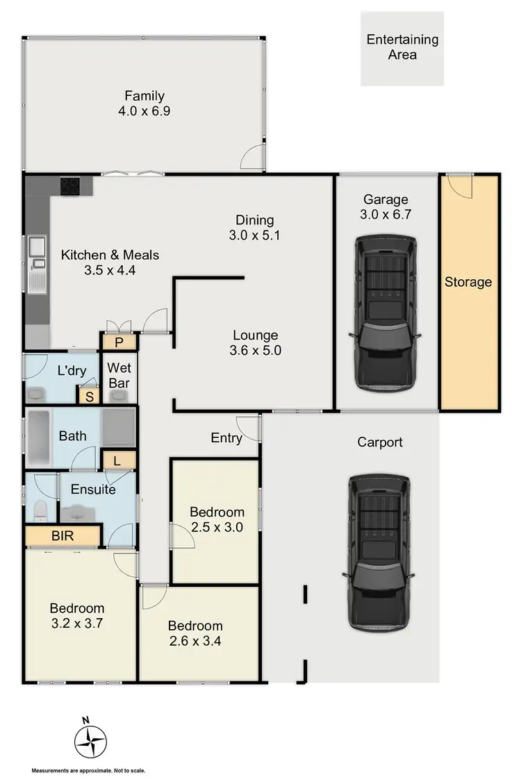 Floorplan of Homely house listing, 3 Darrell Place, Oakhurst NSW 2761