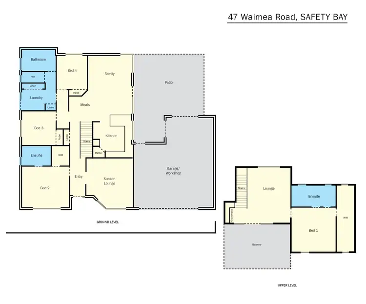 Floorplan of Homely house listing, 47 Waimea Road, Safety Bay WA 6169
