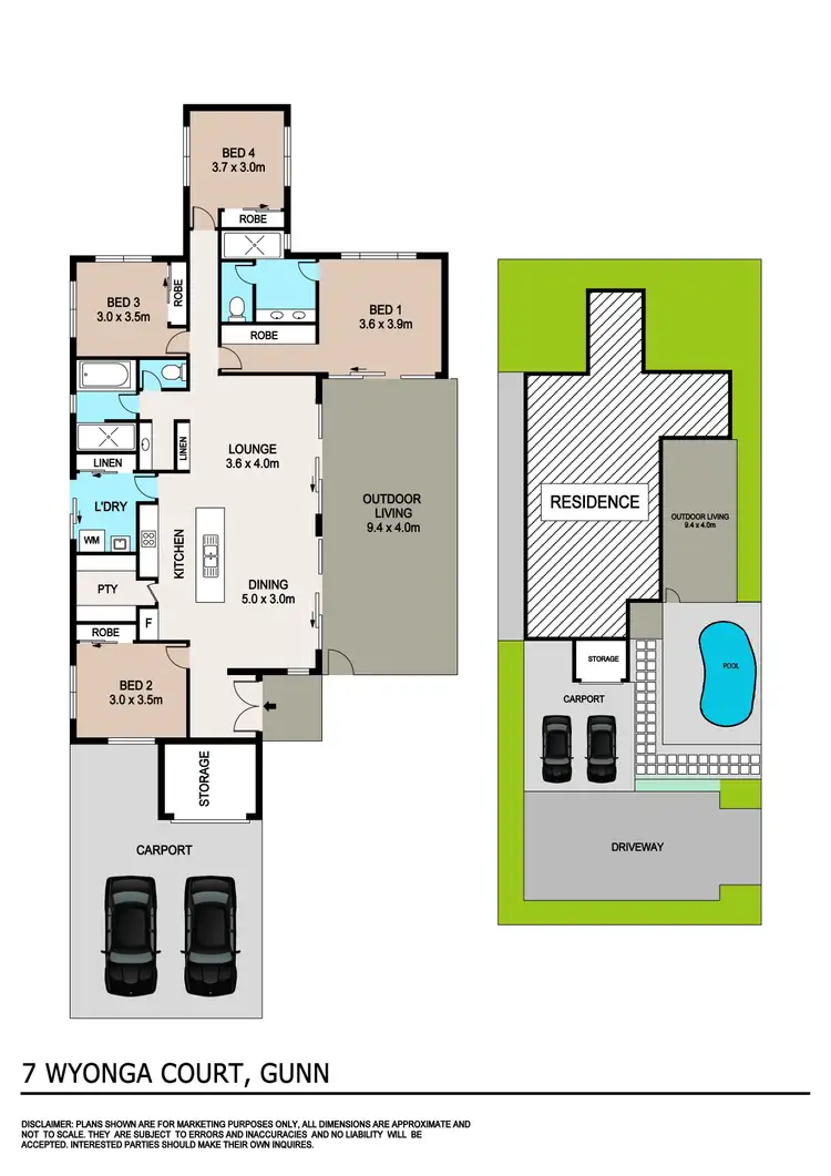 Floorplan of Homely house listing, 7 Wyonga Court, Gunn NT 832