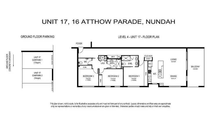 Floorplan of Homely apartment listing, 17/16 Atthow Parade, Nundah QLD 4012