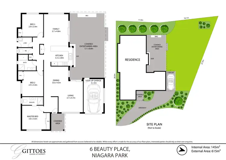 Floorplan of Homely house listing, 6 Beauty Place, Niagara Park NSW 2250