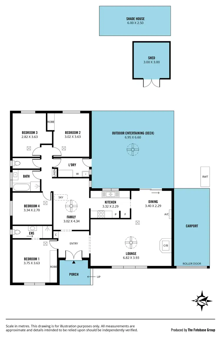 Floorplan of Homely house listing, 4 Vintners Walk, Hackham West SA 5163