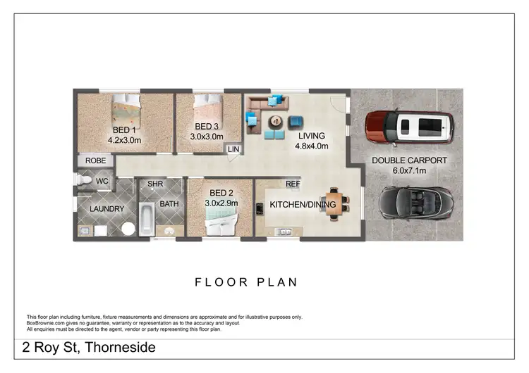 Floorplan of Homely house listing, 2 Roy Street, Thorneside QLD 4158