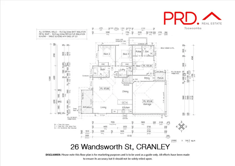 Floorplan of Homely house listing, 26 Wandsworth Street, Cranley QLD 4350