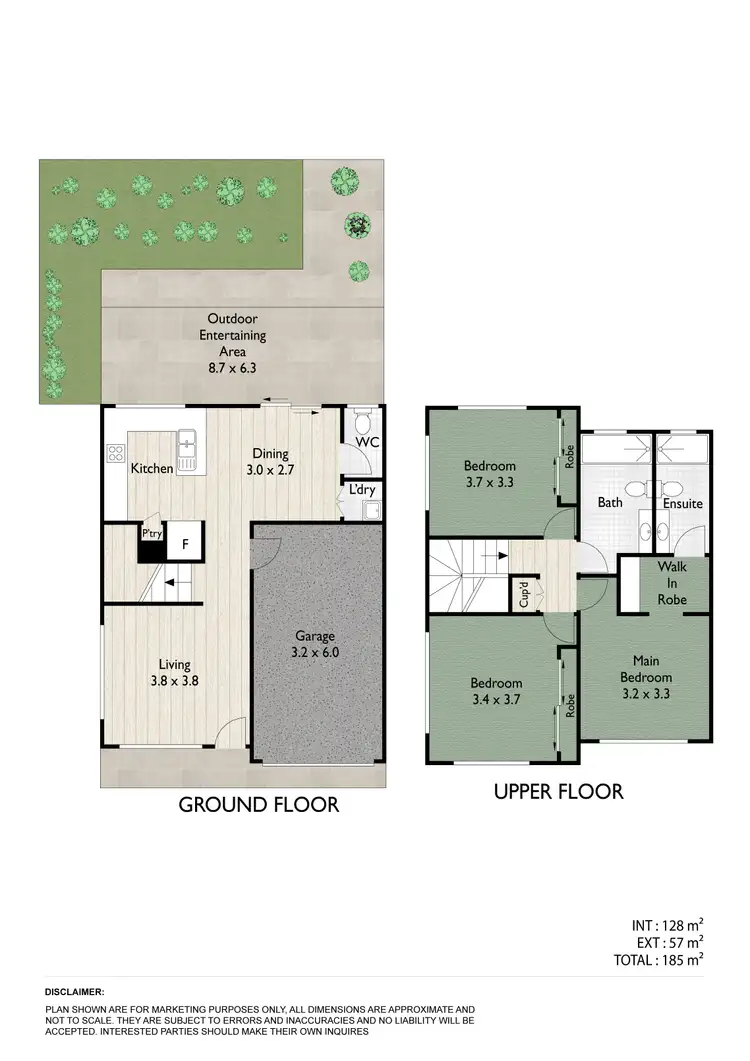 Floorplan of Homely house listing, 55/1 Linear Drive, Mango Hill QLD 4509