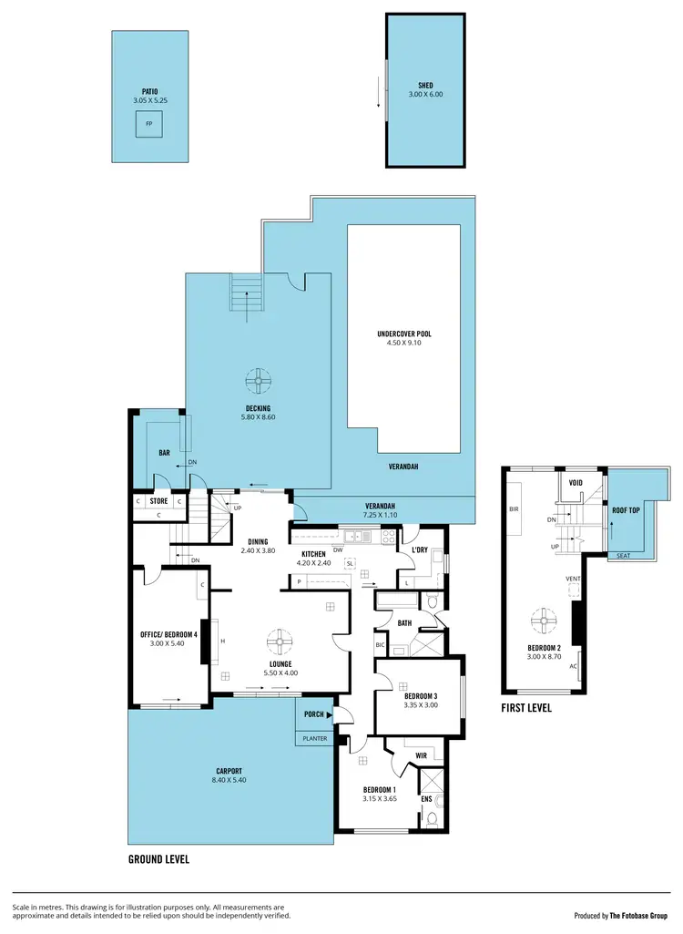 Floorplan of Homely house listing, 2 Clifford Street, South Brighton SA 5048